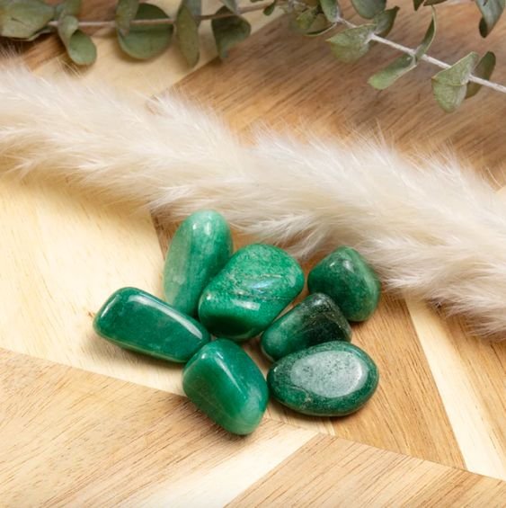 Green aventurine Tumblestone